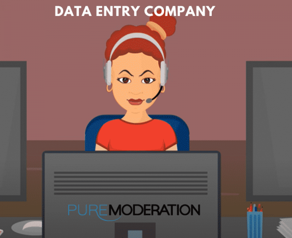 Data entry company Pure Moderation